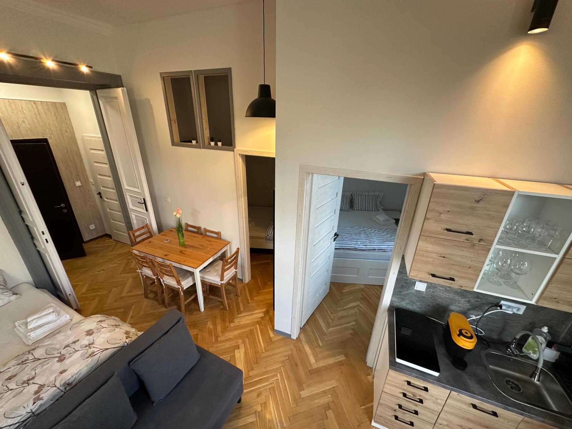 Saffron Apartment City Center Panorama Balcony ブダペスト エクステリア 写真